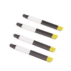 RC ERA C184S MD500 Main Blade Set (White/Yellow)