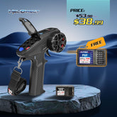 DUMBORC X6PM 2.4GHz 6CH Surface Radio with P6FG Gyro & P6F 6 Channels 2.4GHz RC Receiver