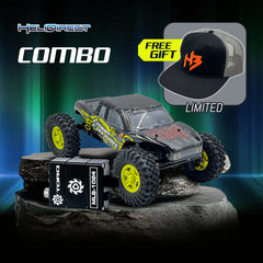 HobbyPlus CR-18P PRO Brushless Juice Up Edition (Yellow) With TORQ MLS-1024 Premium DIRECT-MOUNT Servo