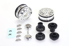 CEN Racing CD0648 KG1 Forged KD006 BLITZ Dually Wheel CHROME (30mm width, F or R, 2 wheels, 2/F hubs, 2/R hubs, decals)