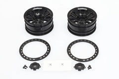CD0680 KG1-K105B Andrenaline Wheels (Black, w/screws, pair Ford Ranger DL-Series)