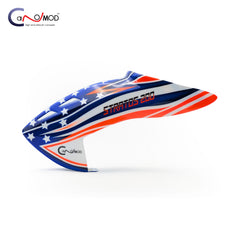 Canomod Airbrushed Fiberglass Canopy for XLPower Stratos 200 (AMERICAN PATRIOT)
