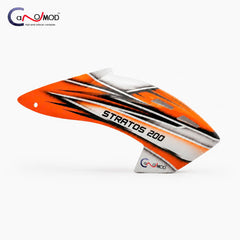 Canomod Airbrushed Lexan Canopy for XLPower Stratos 200 A1 (ORANGE)