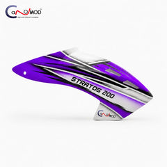 Canomod Airbrushed Lexan Canopy for XLPower Stratos 200 A1 (PURPLE)