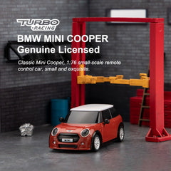 Turbo Racing Mini Cooper 1:76 RTR - RED - HeliDirect