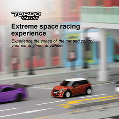 Turbo Racing Mini Cooper 1:76 RTR - RED - HeliDirect