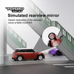 Turbo Racing Mini Cooper 1:76 RTR - RED - HeliDirect