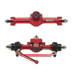 Aluminum Front/Rear Axle with Brass Knuckles/Steering Link/Gear/Bearing/CVD Whole Set for SCX30 Cars Upgrade Parts