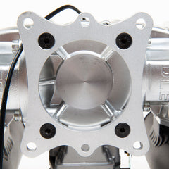DLE-130cc Twin Gas Engine with Electric Ignition and Mufflers - HeliDirect
