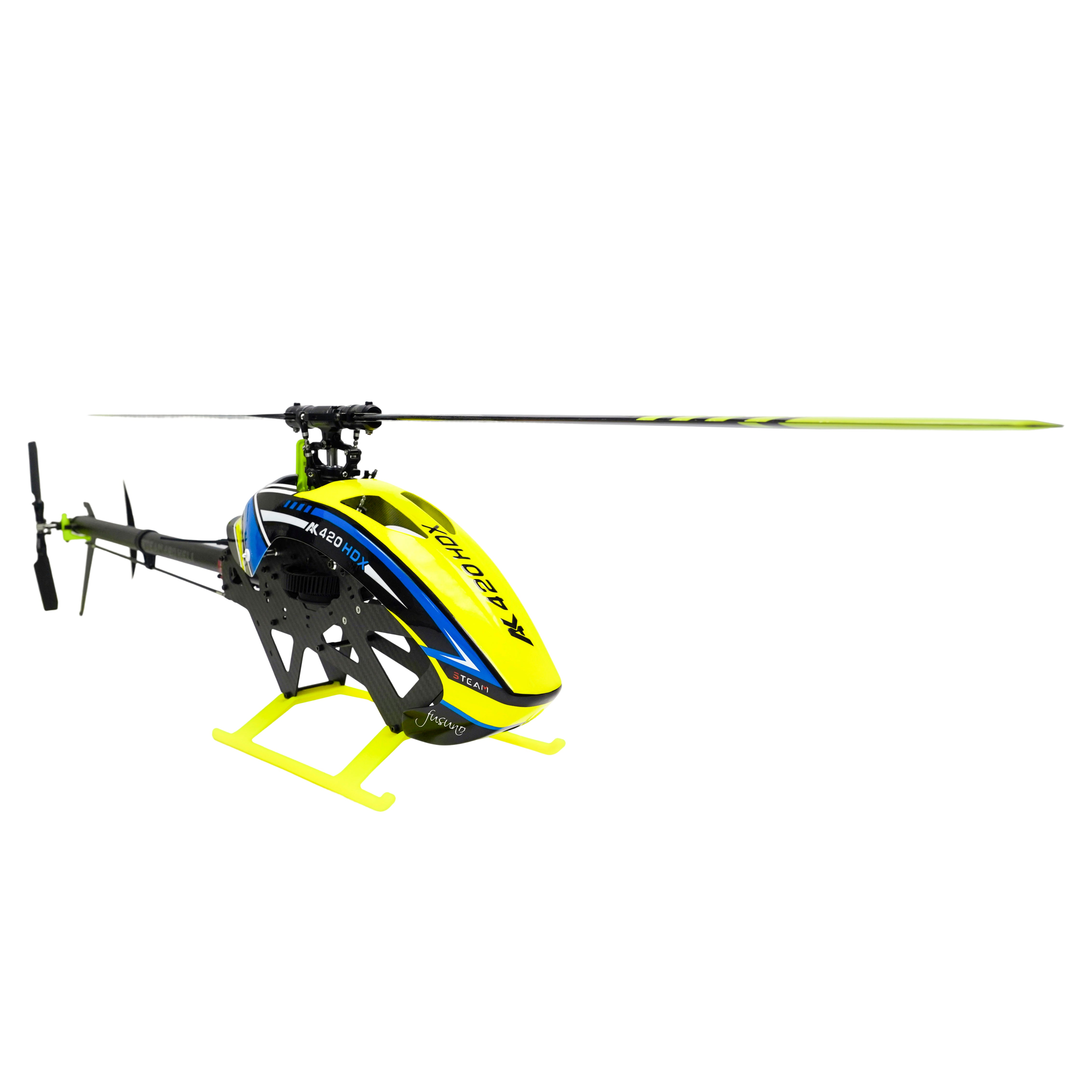 【Stepup】デンモク SteamRC AK420-HDX Helicopter Kit (with Blades) – HeliDirect