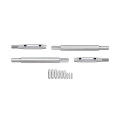 INJORA Stainless Steel Portal Axle ( Front & Rear ) Shafts for 1/18 Redcat Ascent-18
