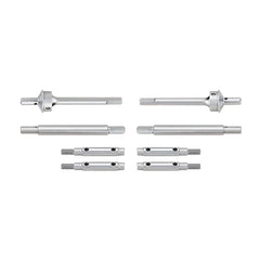 INJORA Stainless Steel Portal Axle ( Front & Rear ) Shafts for 1/18 Redcat Ascent-18