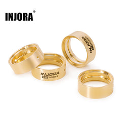 INJORA Brass Inner Clamp Rings for INJORA 0.7" D18 W