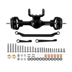 INJORA +4mm Planet Axles with Brass Steering Knuckles for 1/18 TRX4M
