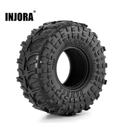 INJORA 0.7" 39*15mm HAMROK Tires for 1/30 SCX30