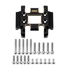 INJORA 21g Brass Skid Plate Transmission Mount For 1/18 Redcat Ascent18 - HeliDirect