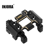 INJORA 21g Brass Skid Plate Transmission Mount For 1/18 Redcat Ascent18 - HeliDirect