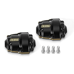 INJORA Brass Front Rear Diff Covers For 1/18 Redcat Ascent18 - HeliDirect