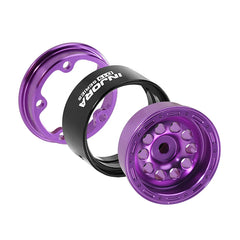 INJORA 0.7" D19 Aluminum Wheels for 1/30 SCX30 (W7008)