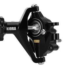 INJORA Brass & Aluminum Complete Portal Front & Rear Axles for 1/18 Redcat Ascent-18