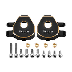INJORA Black Coating Brass Steering Knuckles for 1/32 Redcat Ascent-32