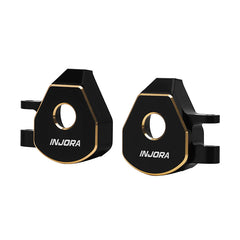 INJORA Black Coating Brass Steering Knuckles for 1/32 Redcat Ascent-32