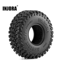 INJORA 0.7" 41*14mm MAVERIX M/T Tires for 1/30 SCX30