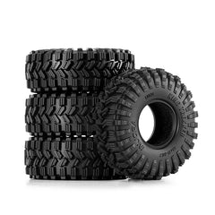 INJORA 0.7" 40*15mm King Trekker Tires for 1/30 SCX30