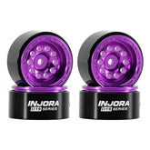 INJORA 0.7" D19 Aluminum Wheels for 1/30 SCX30 (W7008)