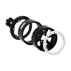 INJORA 1.3" -5.25mm Offset Aluminium Beadlock Wheels for 1/24 1/18 RC Crawler (W1313)