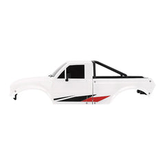 INJORA IR60 Pickup Hard Body with Bed Rack for 1/18 TRX4M Defender Bronco - Pearl White