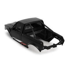 INJORA IR60 Pickup Hard Body with Bed Rack for 1/18 TRX4M Defender Bronco - BLACK