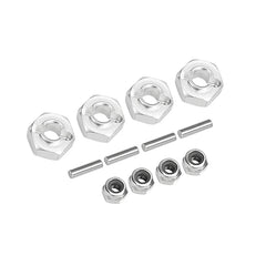 INJORA Stainless Steel CVD Drive Shaft, Axles, Wheel Hexes Set for Losi Micro-B Micro-T