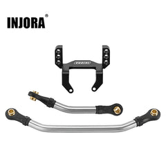 INJORA Lay Down Servo Mount With Steering Links For 1/18 TRX4M Stock Length Axles - HeliDirect