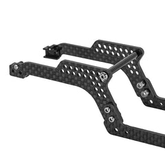 INJORA Universal LCG Chassis Frame Kit for 1/18 TRX4M (Carbon Fiber)