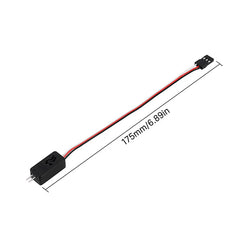 INJORA CH3 Light Remote Control Switch, LED On/Off Breath Flash Controller for RC Car