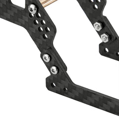 INJORA LCG Carbon Fiber Chassis Kit 5° Angled Frame Girder for 1/18 TRX4M