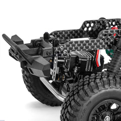 INJORA Universal LCG Chassis Frame Kit for 1/18 TRX4M (Carbon Fiber)