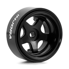 INJORA 0.7" 5-Spoke Aluminum Wheels for 1/30 SCX30