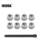 INJORA M2 Stainless Steel Nuts for 1/30 SCX30
