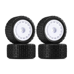INJORA Pre-mounted Pin Buggy Tires & Wheels for 1/28 Losi Micro-T