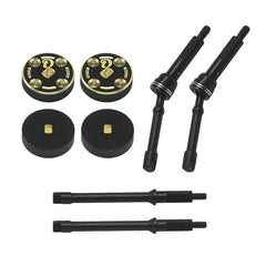 1144 Steel Hardening +4mm CVD with Brass +4mm Weight 4pcs/set for SCX30 Cars Upgrade Parts (8pcs/set)