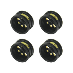 Brass 0.7" Wheel for SCX30 Cars Upgrade Parts (4pcs/set)