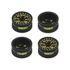Brass 0.7" Wheel for SCX30 Cars Upgrade Parts (4pcs/set)