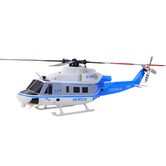 Goosky E2 UH-1Y Blue/White GPS Helicopter - RTF with Carrying Case