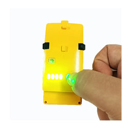 YX F06 Battery 7.4V 1200mAh 25C (Battery is Yellow) - HeliDirect