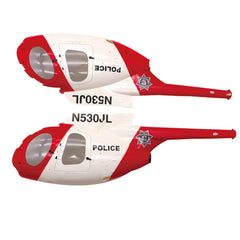 YX F119S Fuselage Set w/o Cockpit Cover (Red/White)