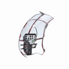 YX F119S Canopy (Red/Silver)