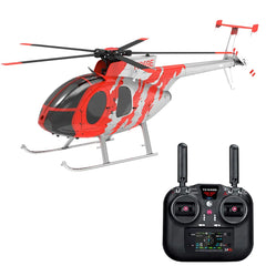 Yu Xiang F119S MD500E Scale GPS Helicopter - Red/Silver