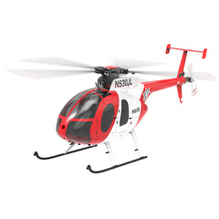 Yu Xiang F119S MD500E Scale GPS Helicopter - Red/White